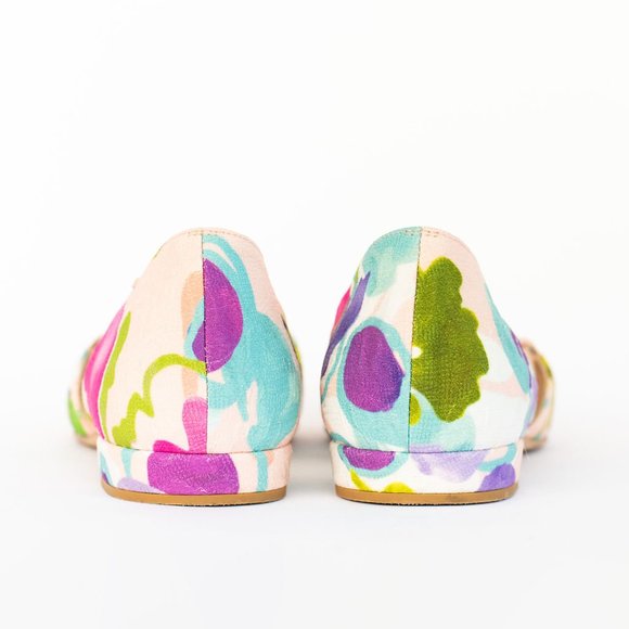 Stuart Weitzman Silk Flats- Size 8.5 - Picture 7 of 8